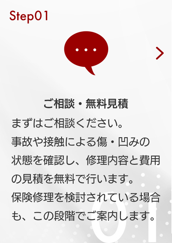 Step01　ご相談・無料見積